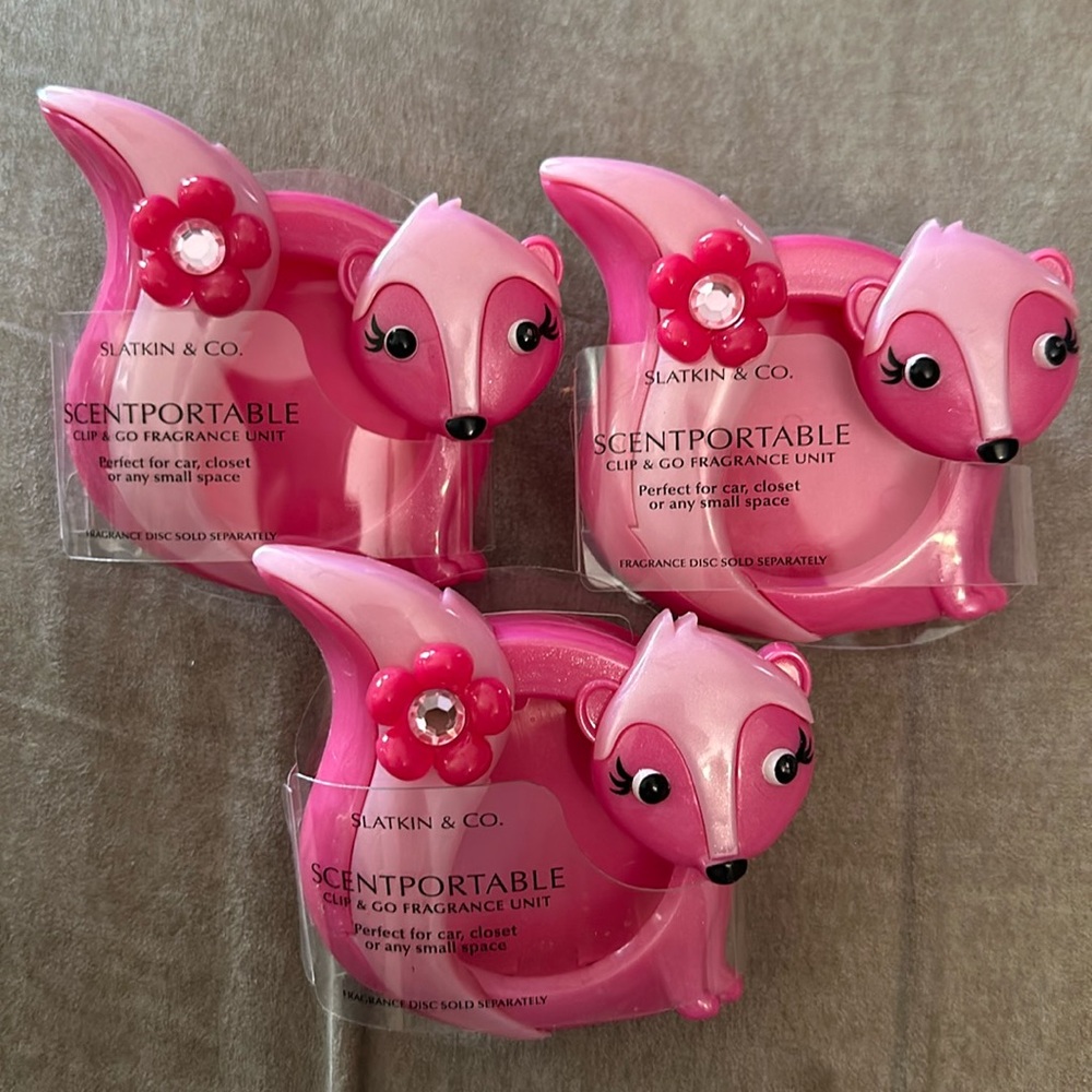 X3 ScentPortable Clip & Go Fragrance Unit Skunk bath body works/slatkin & co
